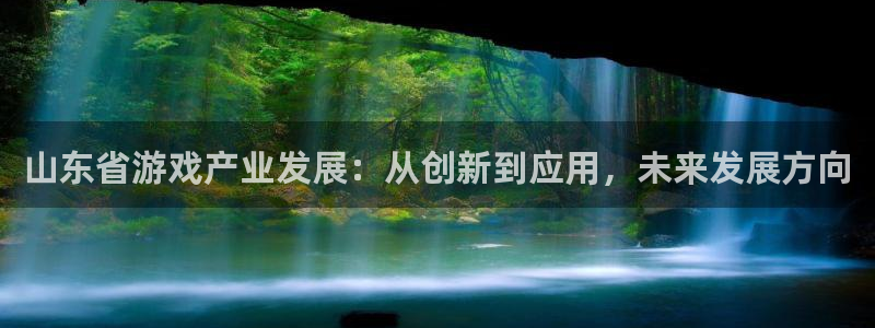 庄闲怎么赢：山东省游戏产业发展：从创新到应用，未来发展方向