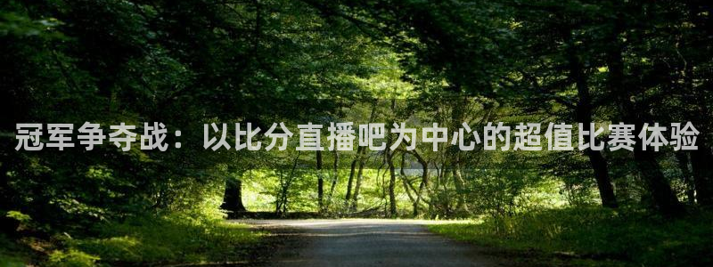 球友体育在线直播：冠军争夺战：以比分直播吧为中心的超值比赛体验